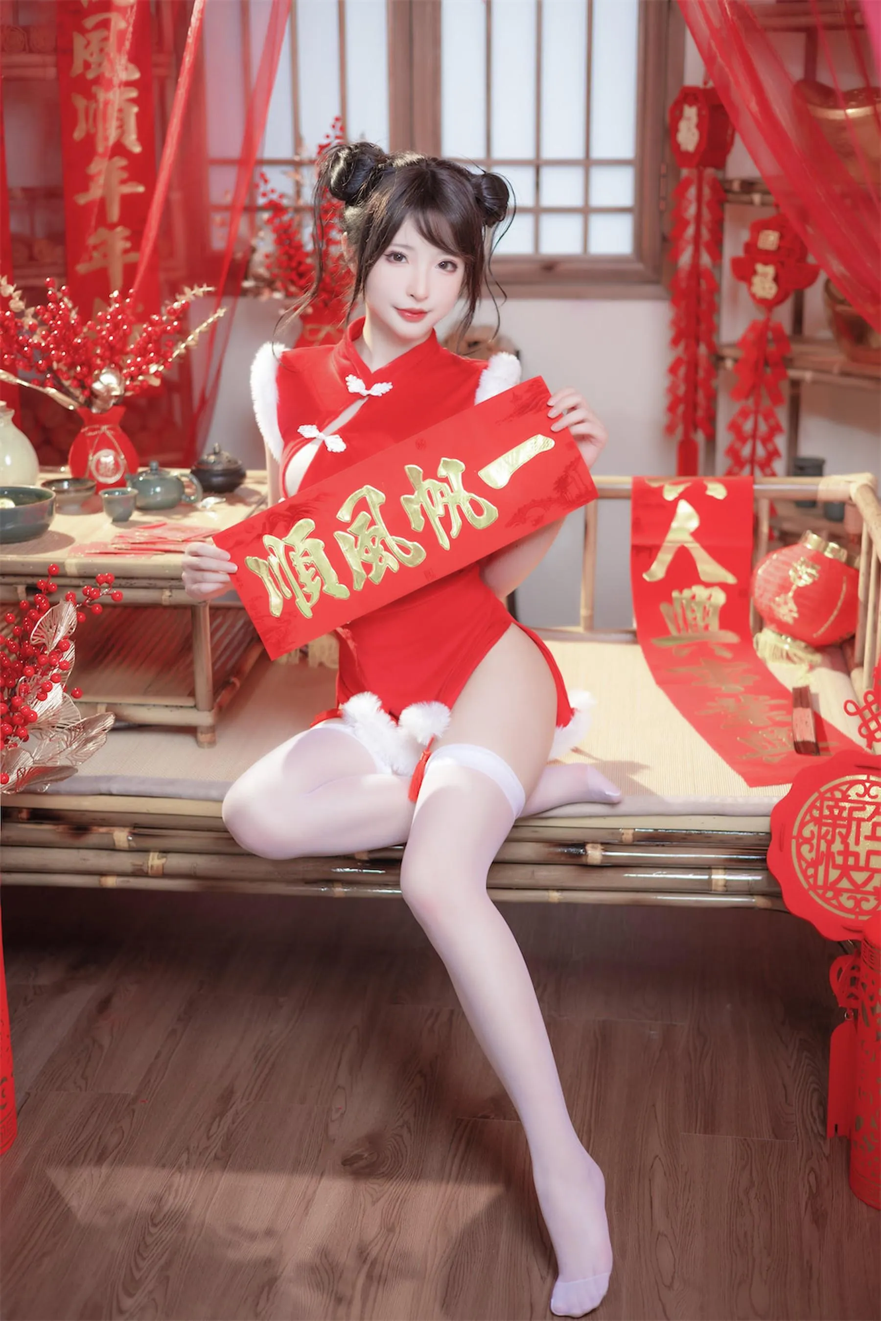 清水由乃 – NO.45 2023新年旗袍 [77P]插图1
